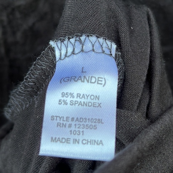 Fashion Nova Hong Kong Rushed Draw String Long Sleeve Black Dress Size L - Picture 8 of 11